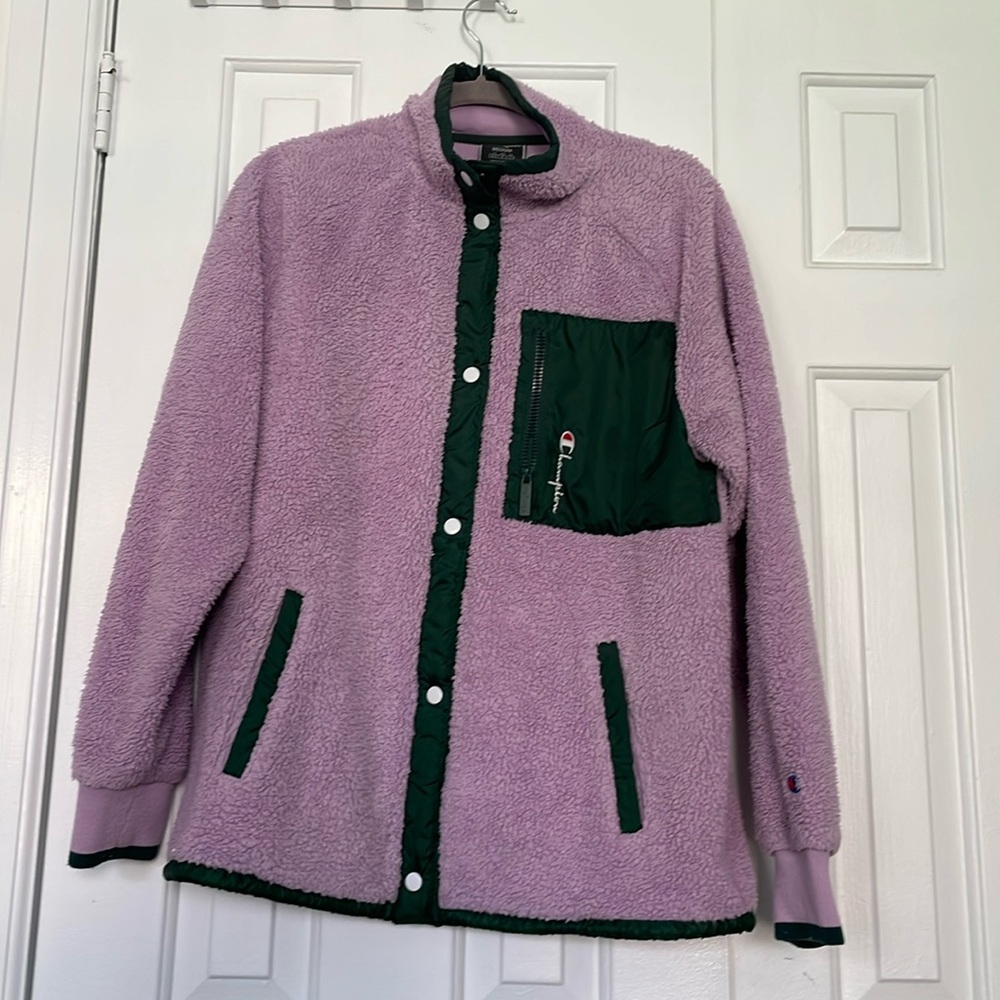 Big pink fleece
